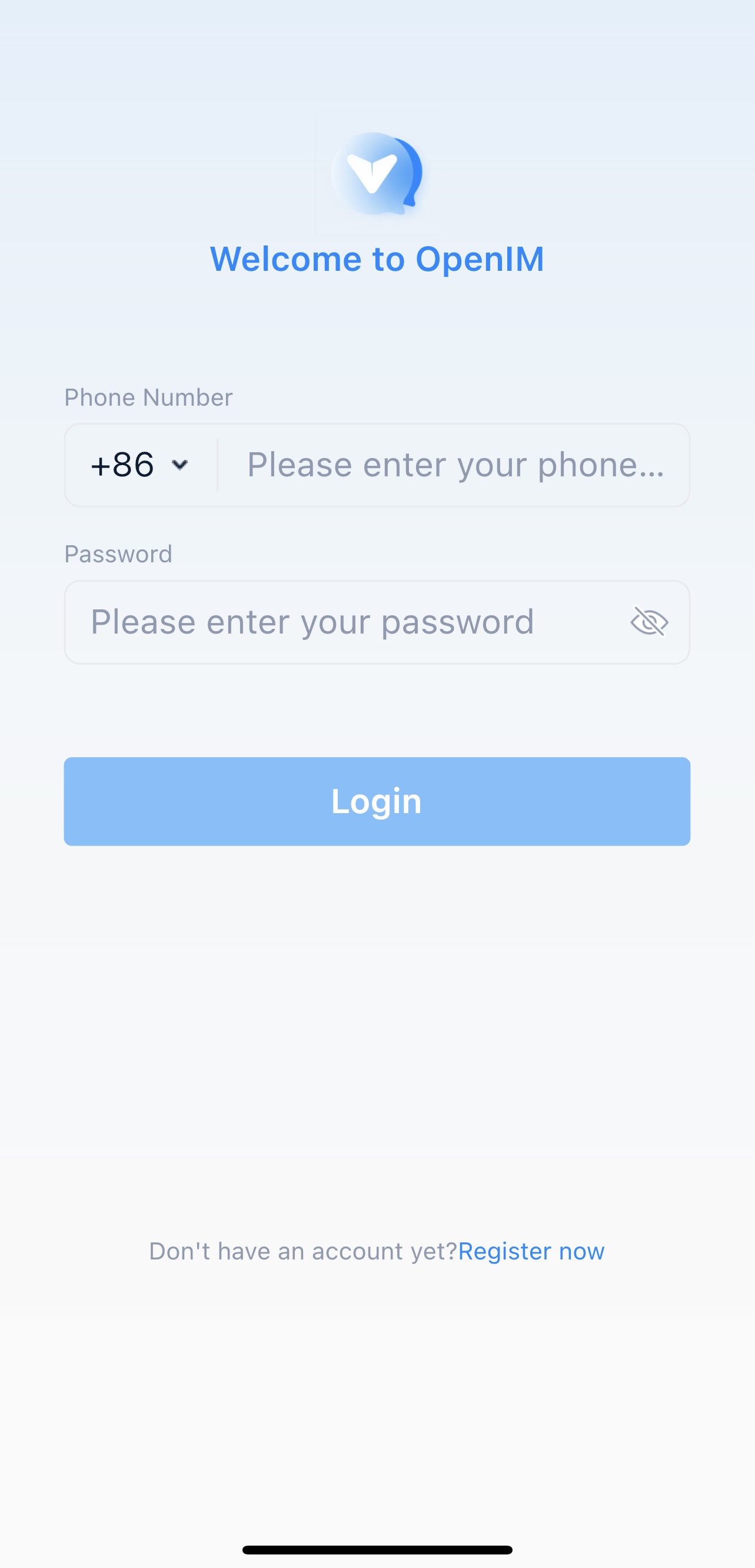 Server Address Modification - Step 1
